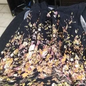 Flowery jumpsuit size xxl